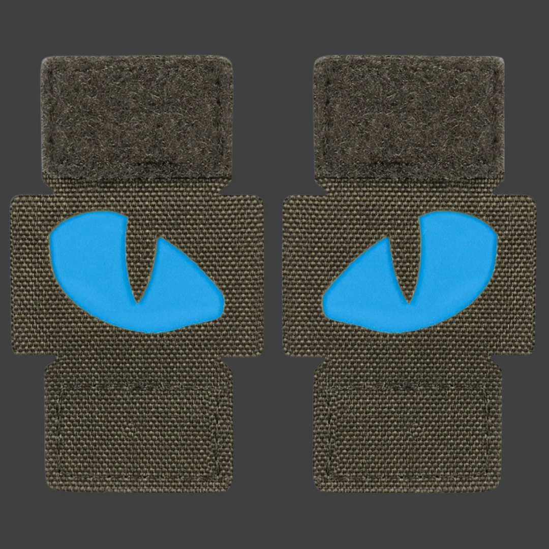 M-Tac patch Tiger Eyes Laser Cut (couple)