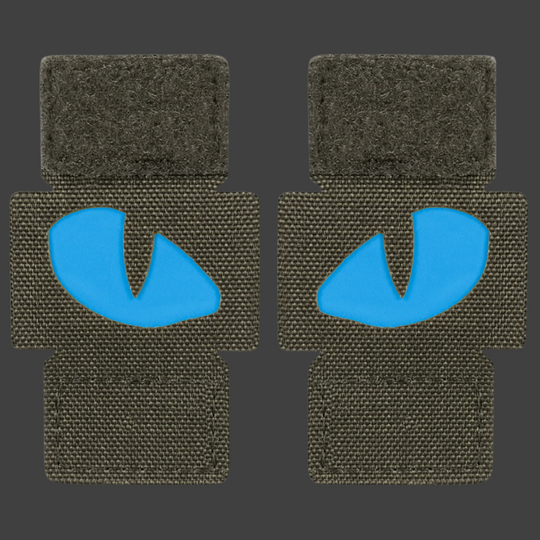 M-Tac patch Tiger Eyes Laser Cut (couple)