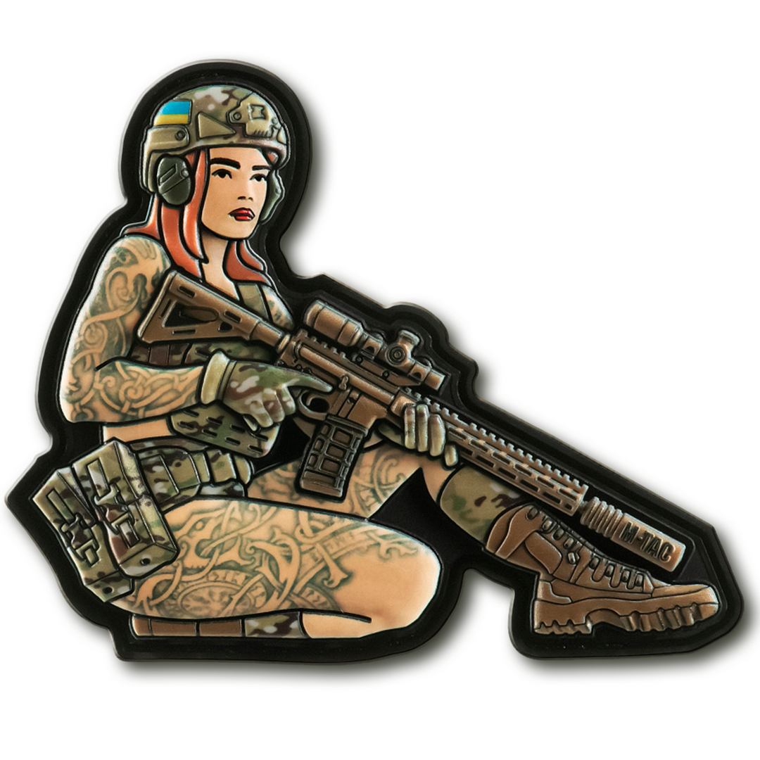 M-Tac Morale Patch Tactical Girl