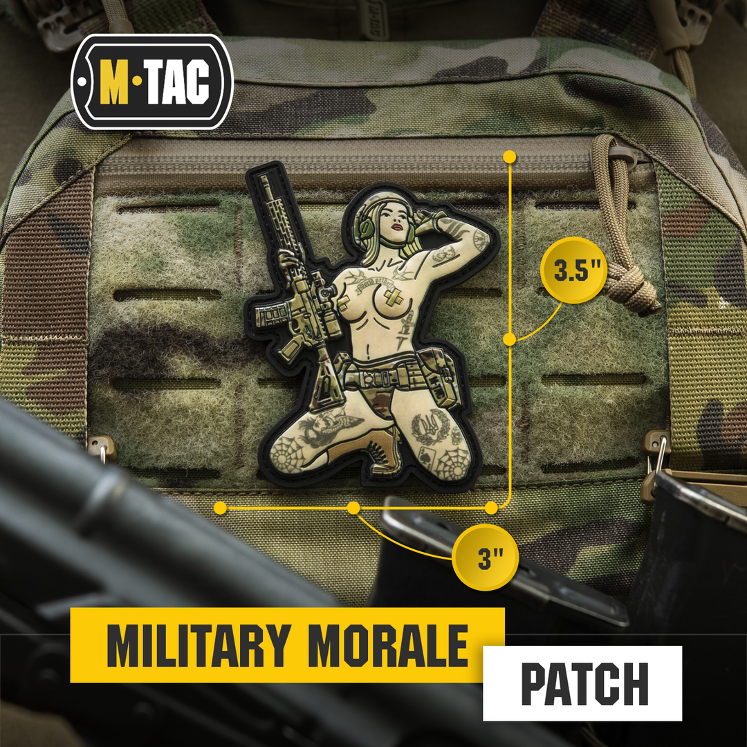 M-Tac Morale Patch Tactical Girl