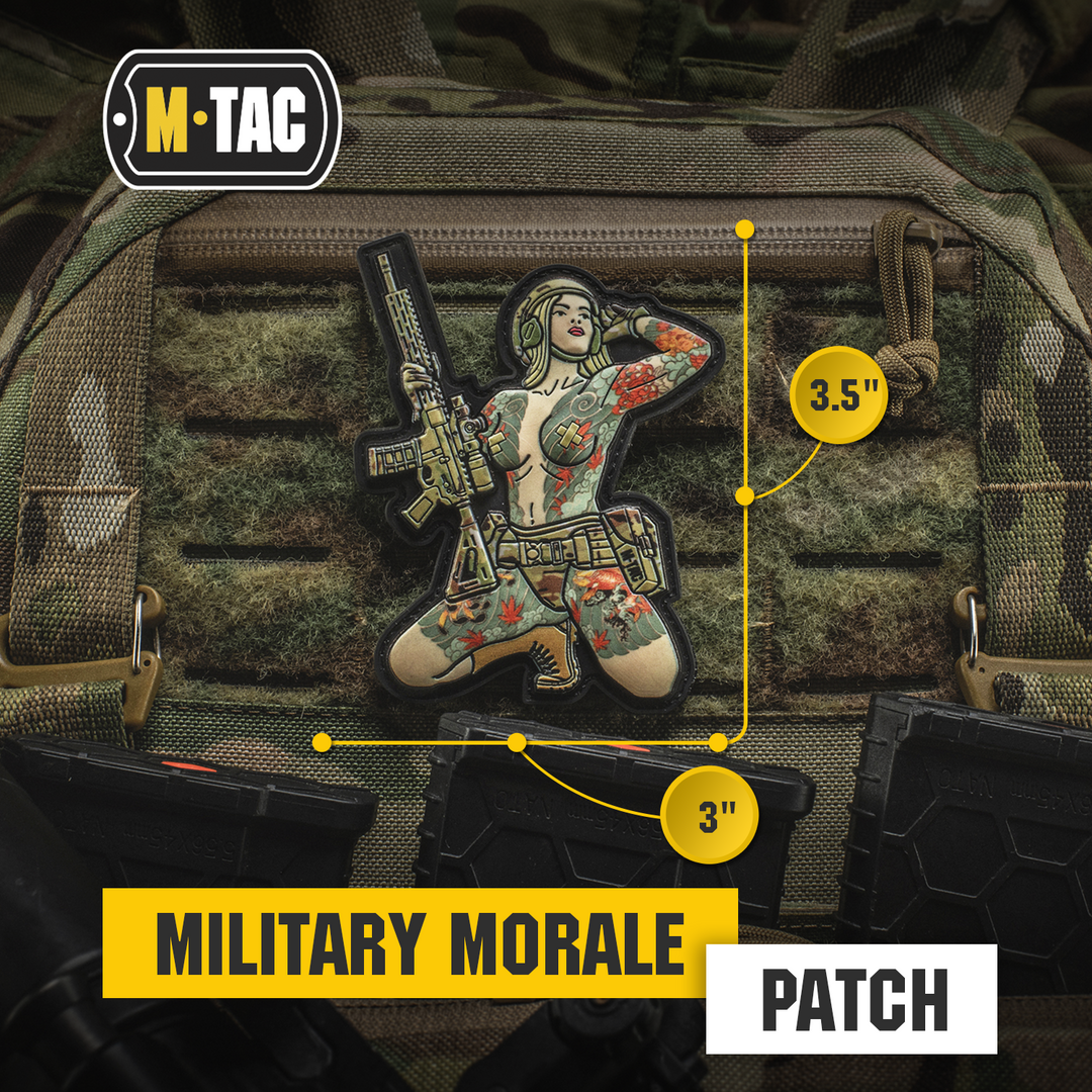 M-Tac Morale Patch Tactical Girl