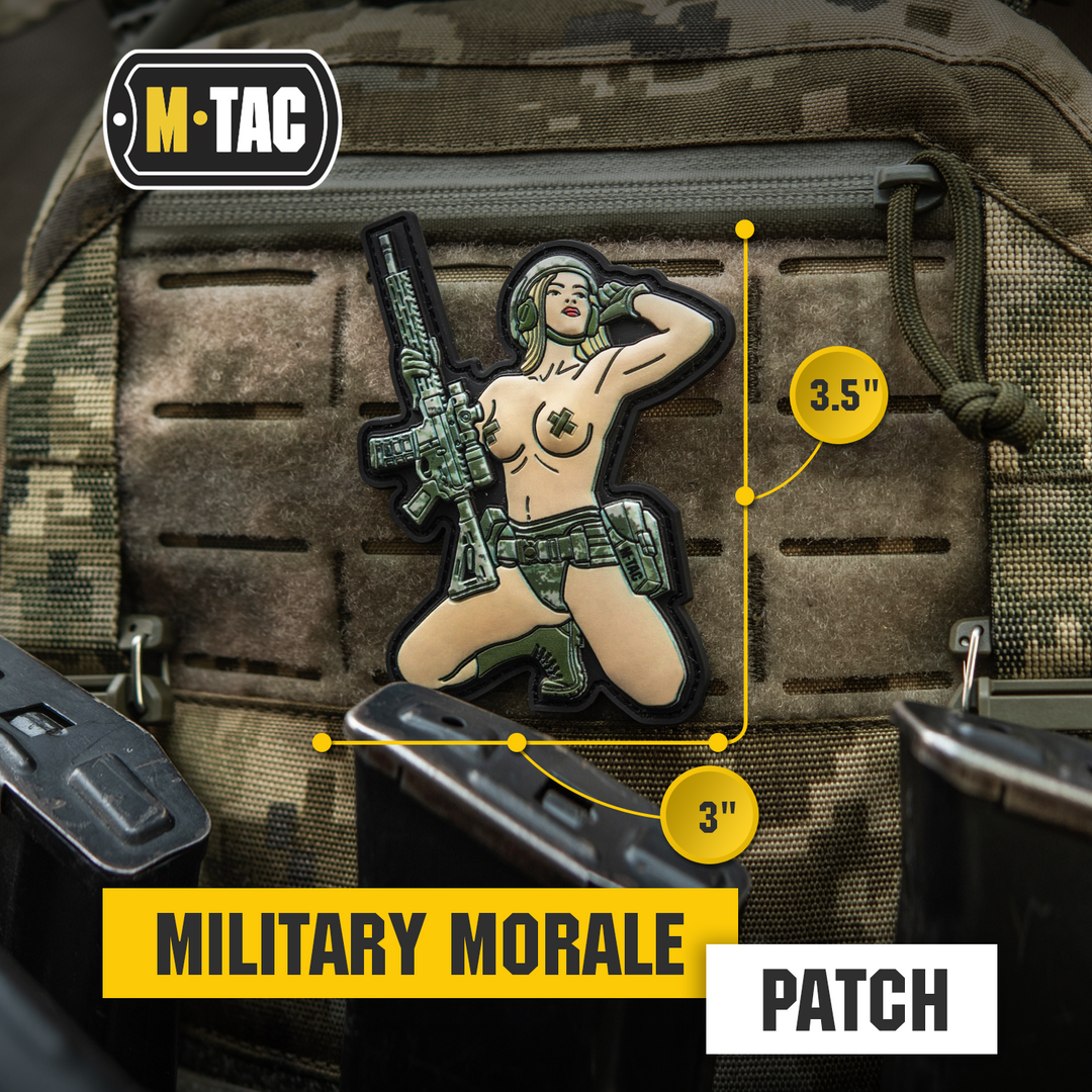 M-Tac Morale Patch Tactical Girl