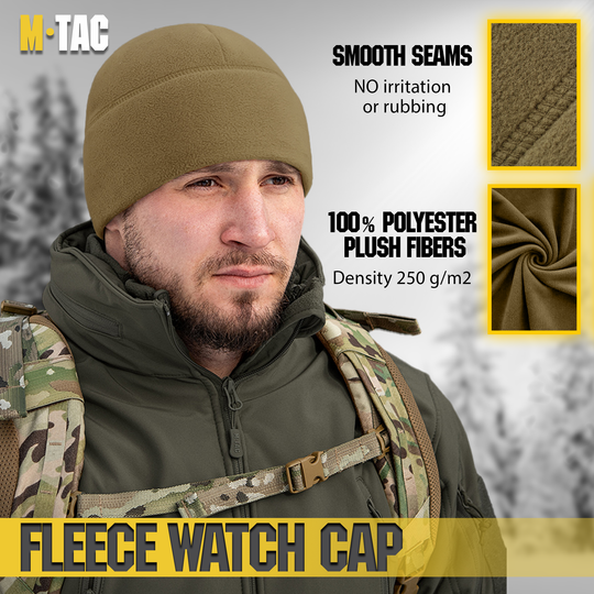 M-Tac Elite Fleece Watch Cap with Slimtex