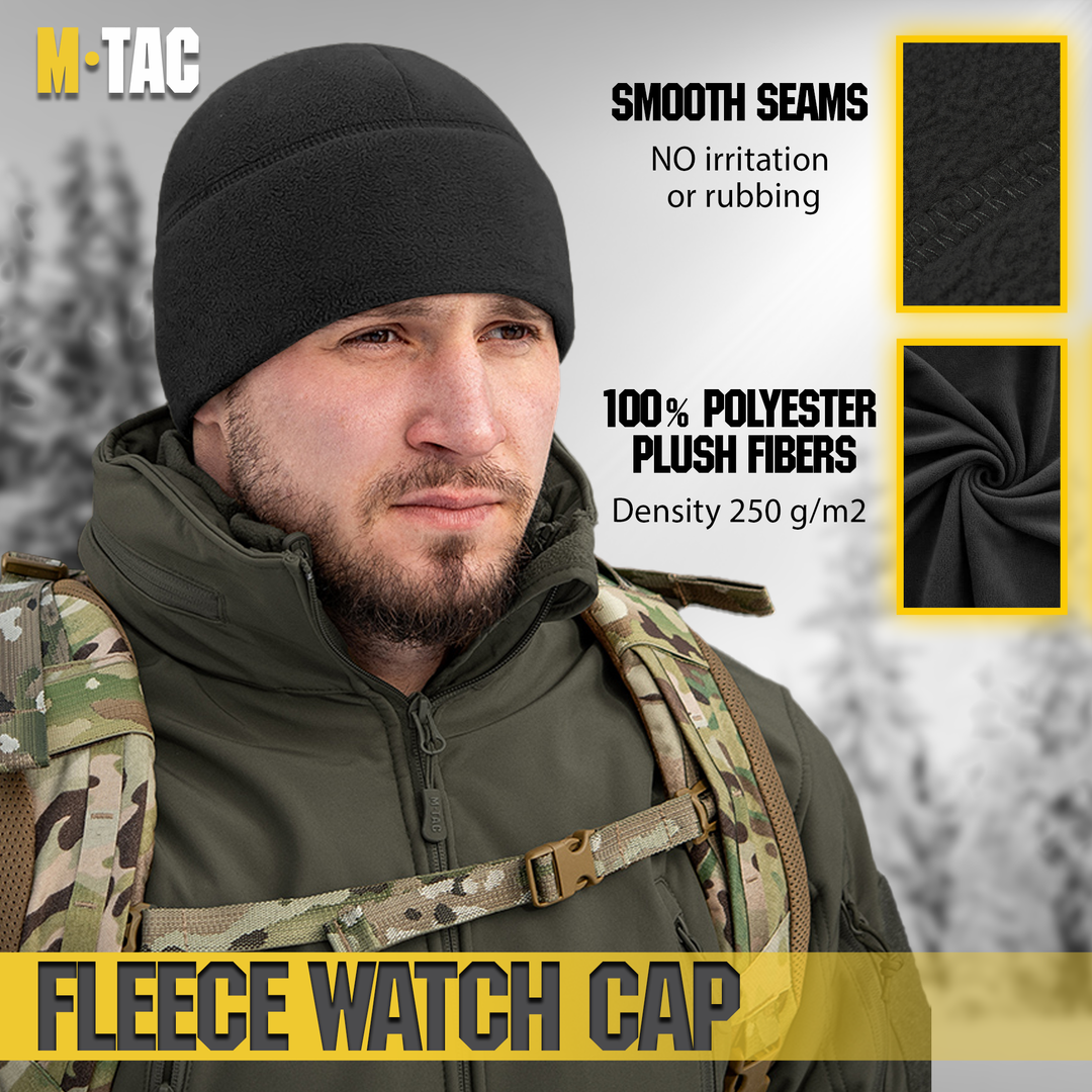M-Tac Elite Fleece Watch Cap with Slimtex