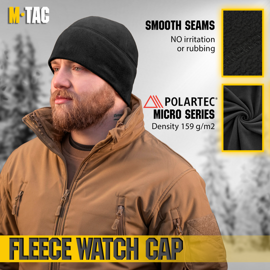 M-Tac Fleece Watch Cap Light Polartec Gen II