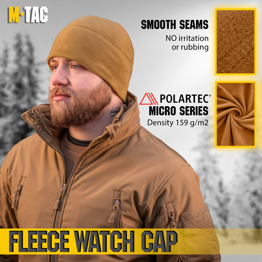 M-Tac Fleece Watch Cap Light Polartec Gen II