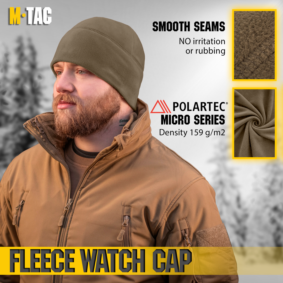 M-Tac Fleece Watch Cap Light Polartec Gen II