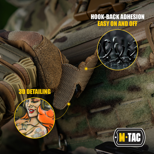 M-Tac Morale Patch Tactical Girl