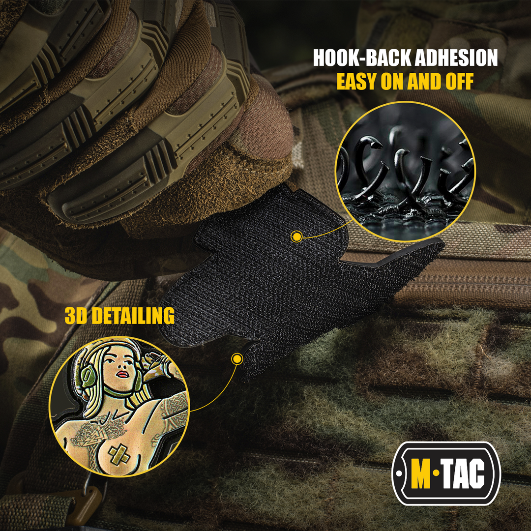 M-Tac Morale Patch Tactical Girl