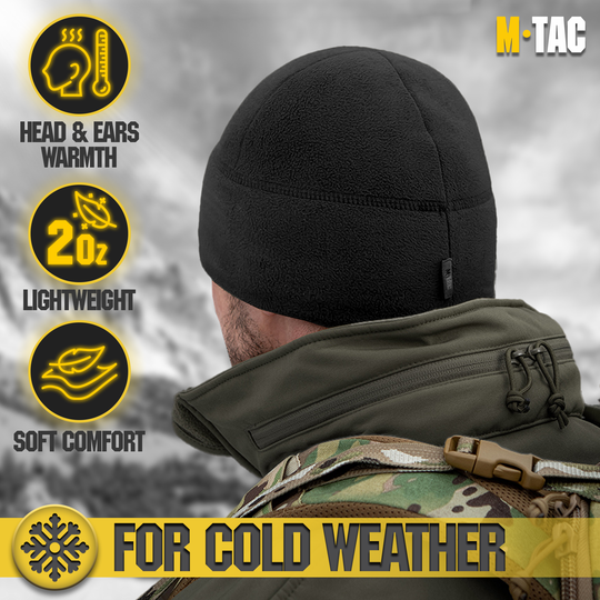 M-Tac Elite Fleece Watch Cap with Slimtex