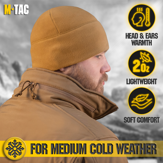 M-Tac Fleece Watch Cap Light Polartec Gen II
