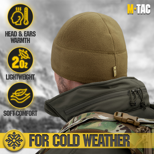 M-Tac Elite Fleece Watch Cap with Slimtex