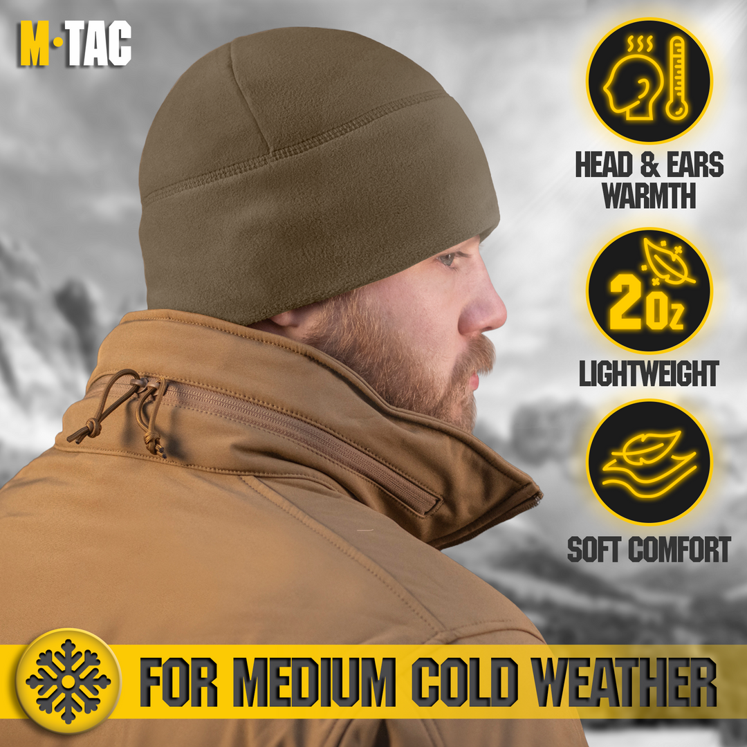 M-Tac Fleece Watch Cap Light Polartec Gen II