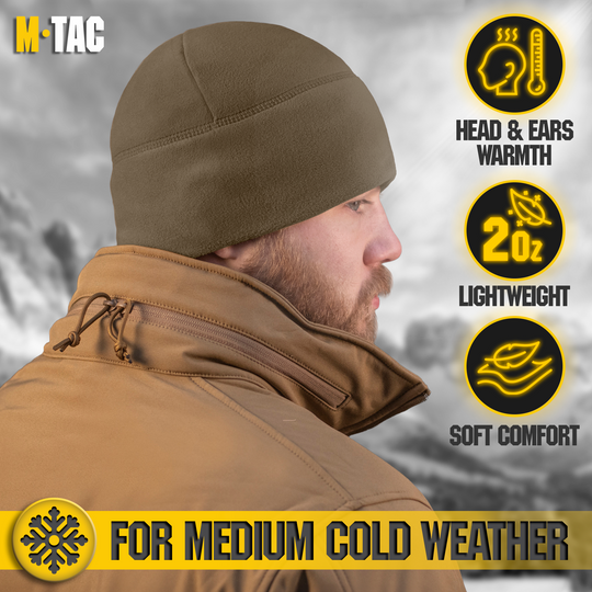 M-Tac Fleece Watch Cap Light Polartec Gen II