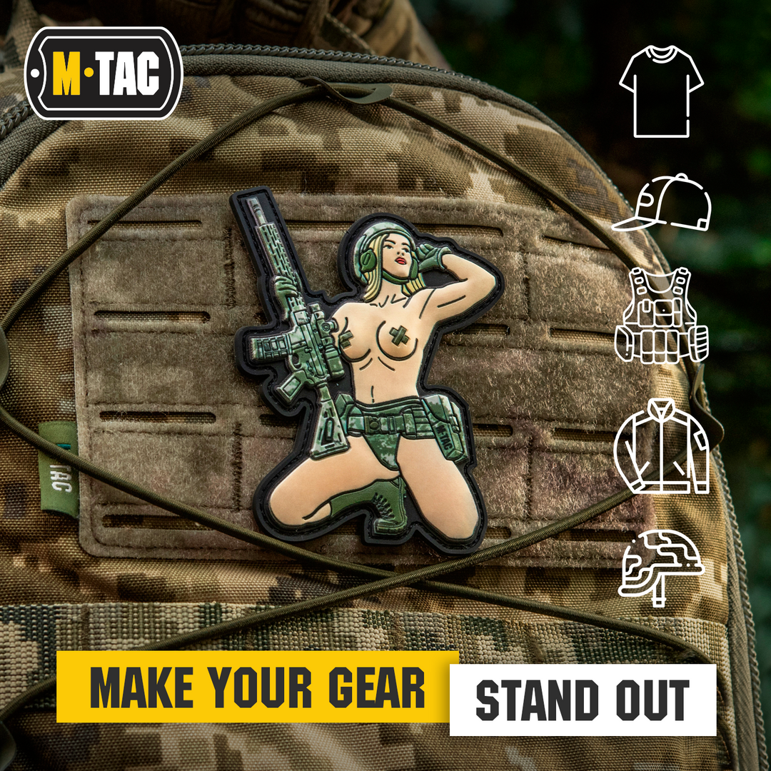 M-Tac Morale Patch Tactical Girl