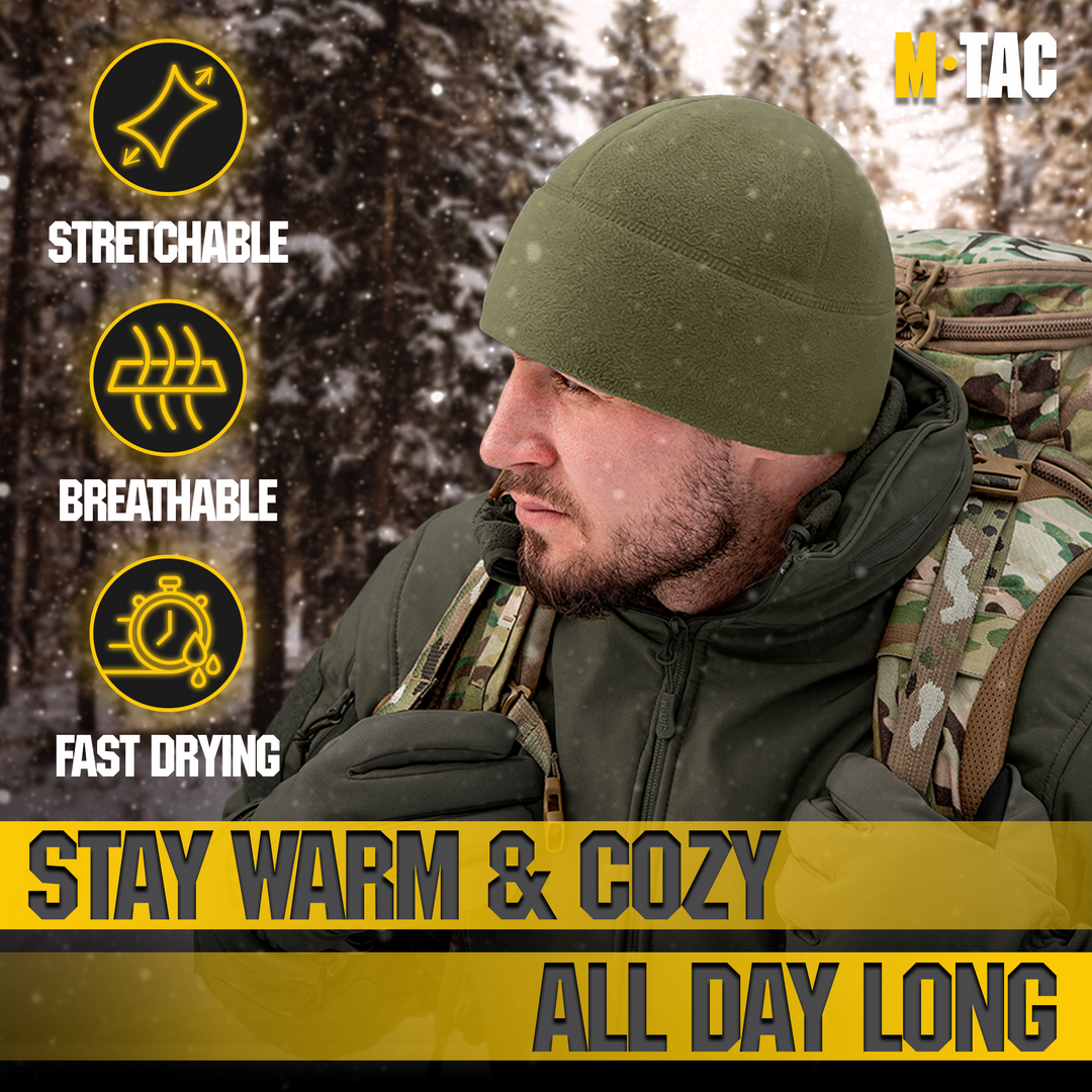 M-Tac Elite Fleece Watch Cap with Slimtex