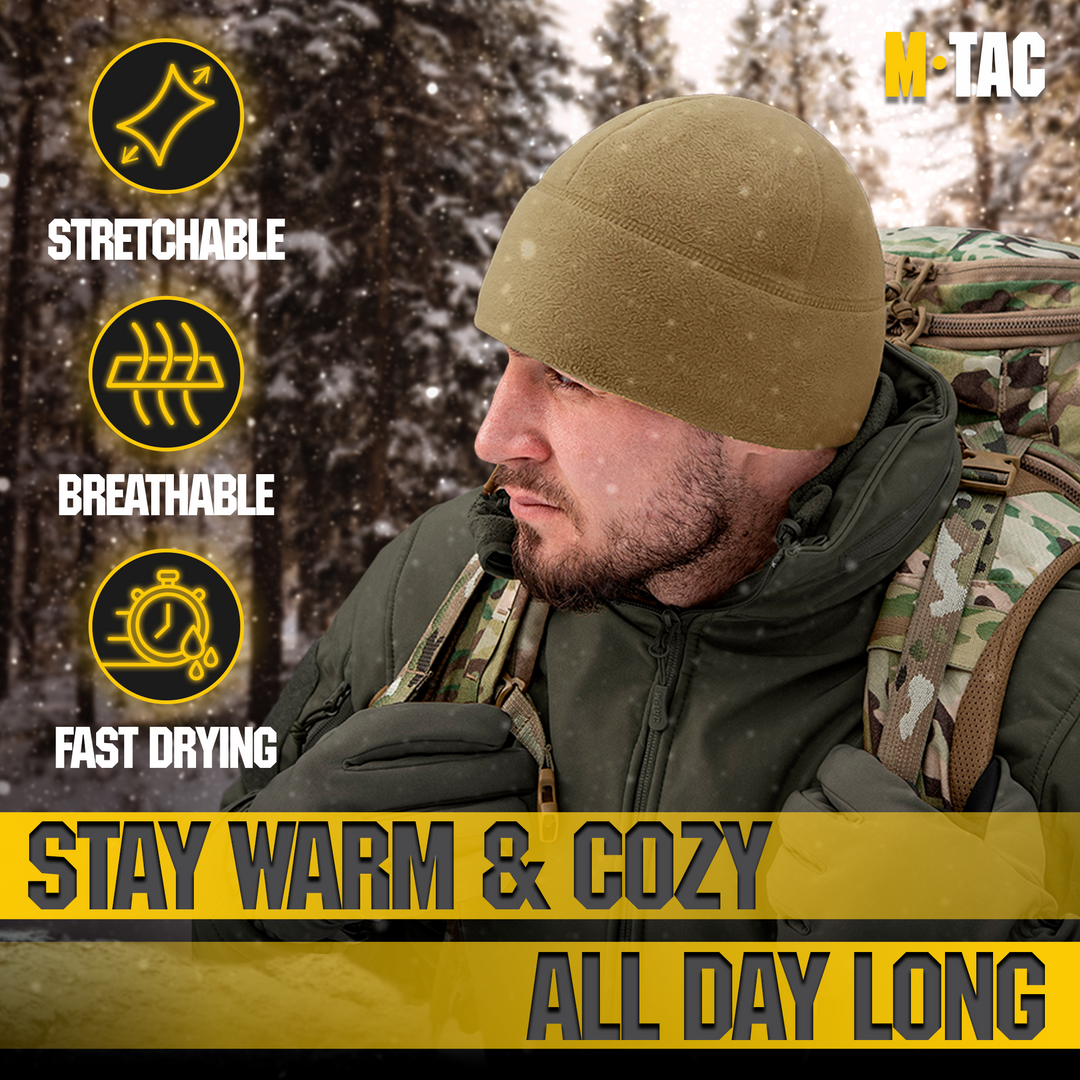 M-Tac Elite Fleece Watch Cap with Slimtex