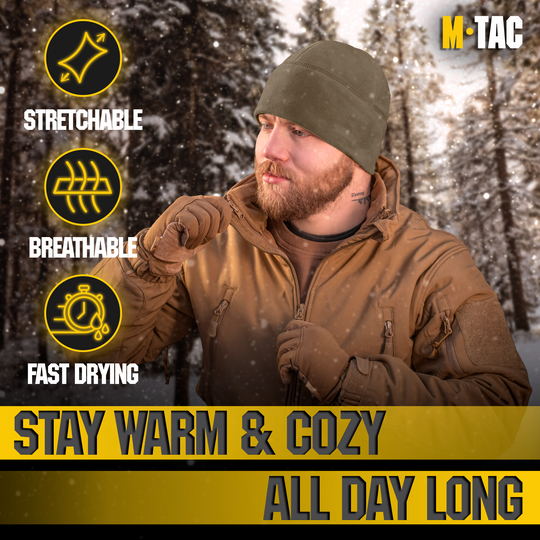 M-Tac Fleece Watch Cap Light Polartec Gen II