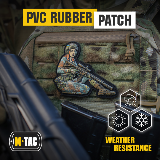 M-Tac Morale Patch Tactical Girl