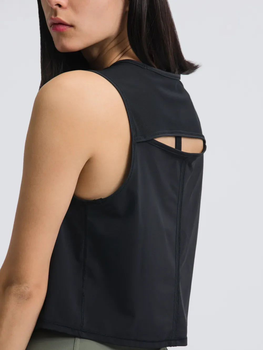 Jupiter Gear: Round-Neck Cropped Tank
