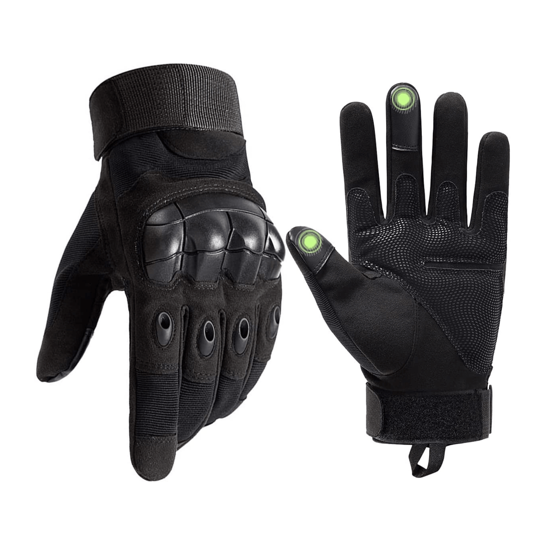 Jupiter Gear: Tactical Military Airsoft Gloves for Outdoor Sports, Paintball, and Motorcycling with Touchscreen Fingertip Capability
