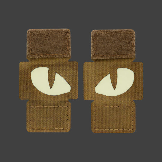 M-Tac patch Tiger Eyes Laser Cut (couple)
