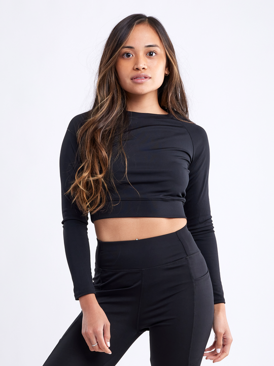 Jupiter Gear: Long-Sleeve Crop Top