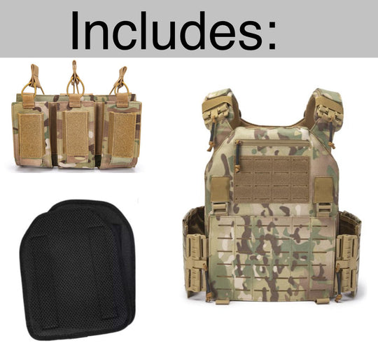 Redemption Tactical "CRUSADER 2.0"® V4 Vest - Plate Carrier Only