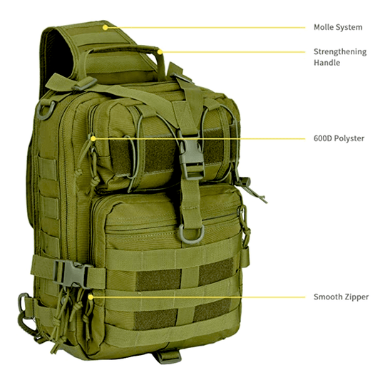 Jupiter Gear: Tactical Medium Sling Range Bag