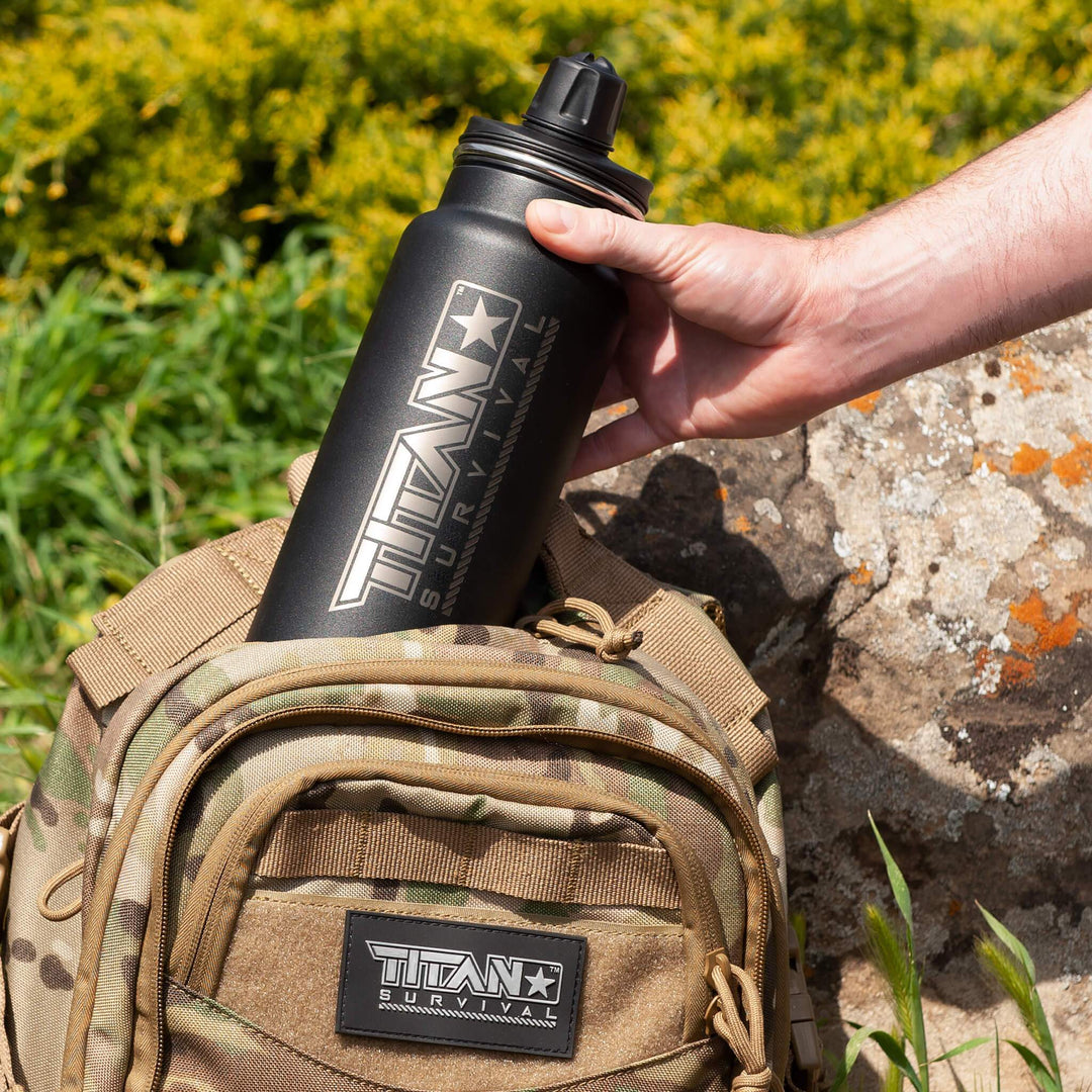 TITAN Survival: 32 Oz Wide Mouth Water Bottle