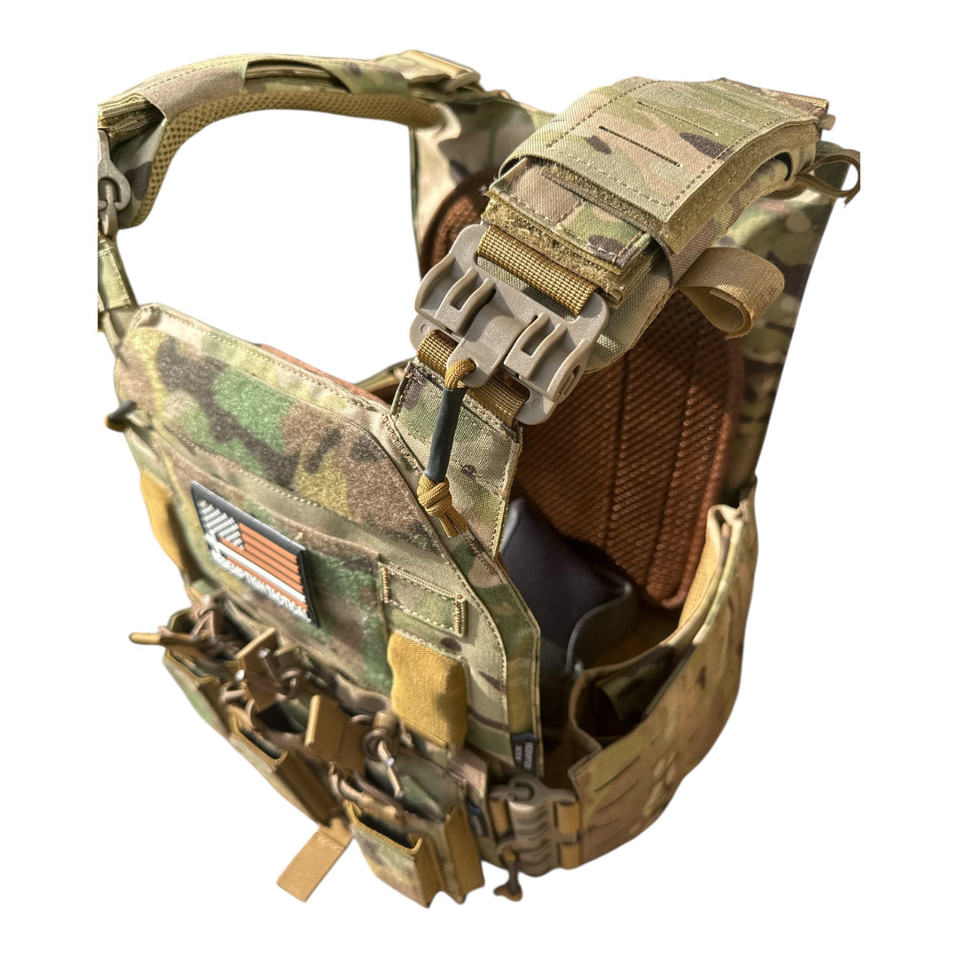 Redemption Tactical Crusader 2.0® V4 - Lightweight Level IV Plates + Level III PE Side Plates + Carrier + Mag Pouches - Full Kit