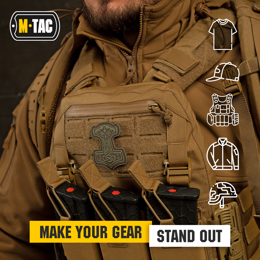 M-Tac patch Mjolnir PVC