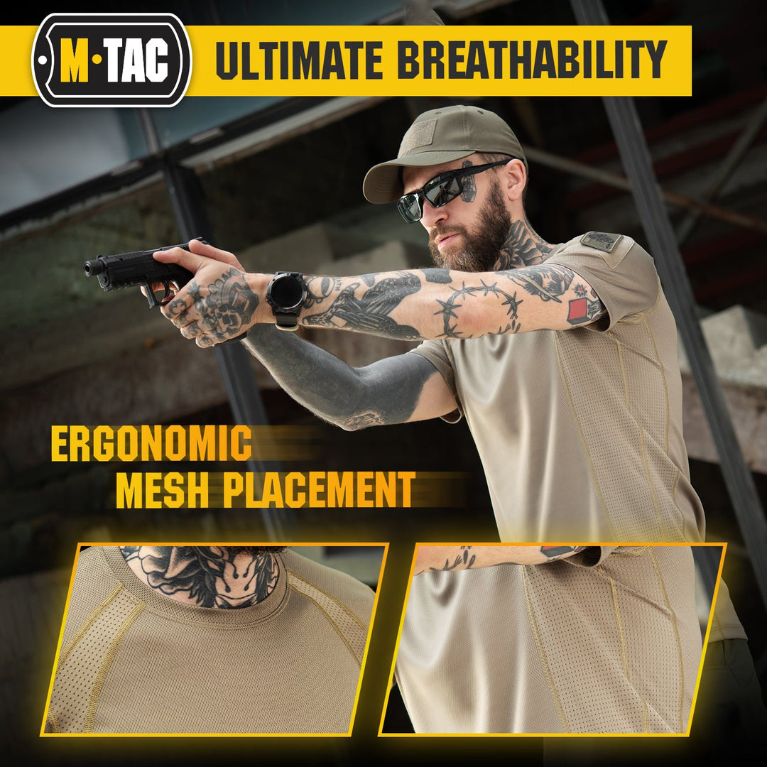 M-Tac T-Shirt Athletic Tactical Gen II with Loop Panels