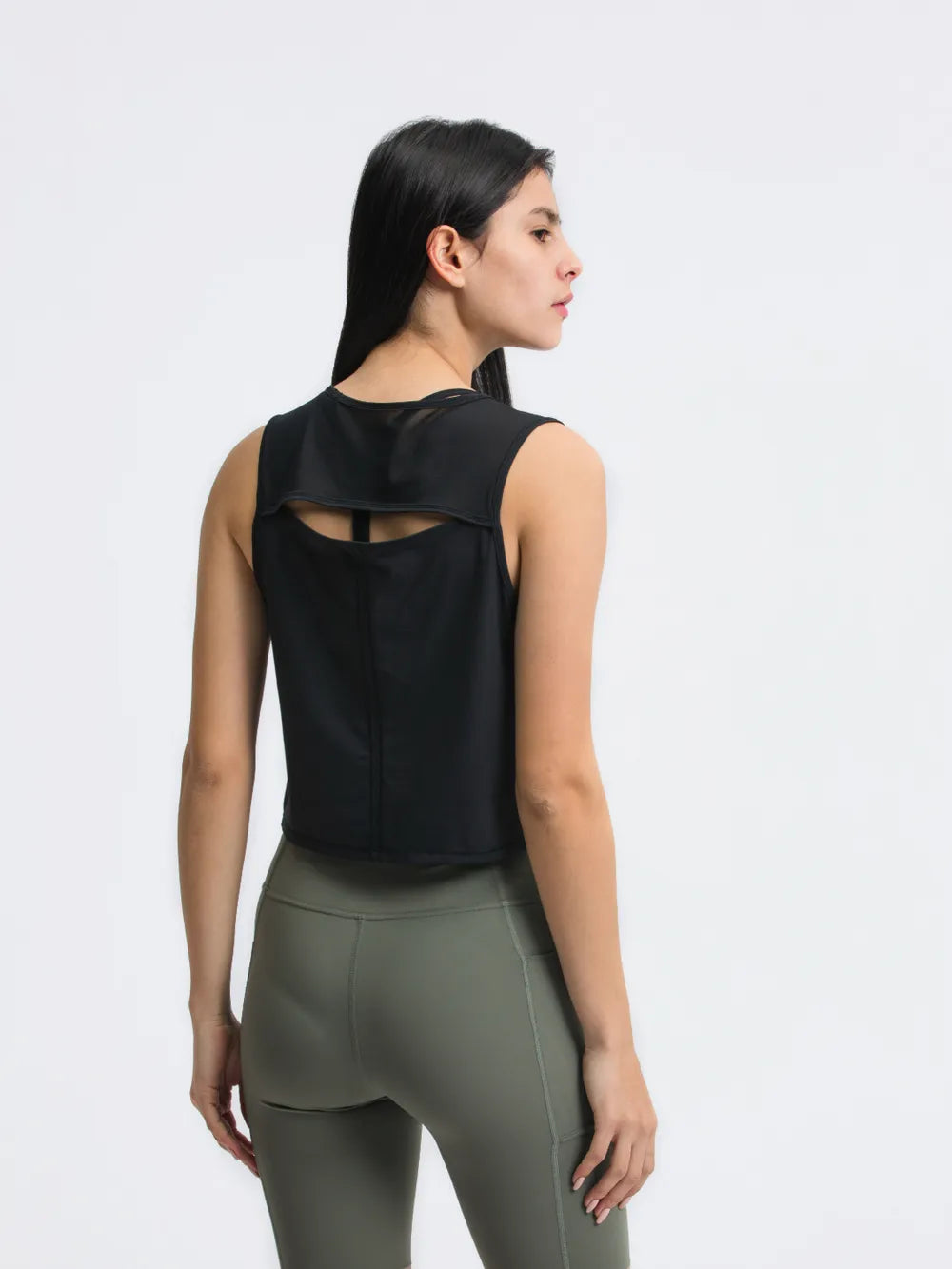 Jupiter Gear: Round-Neck Cropped Tank