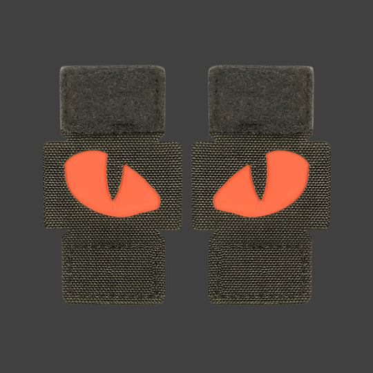 M-Tac patch Tiger Eyes Laser Cut (couple)