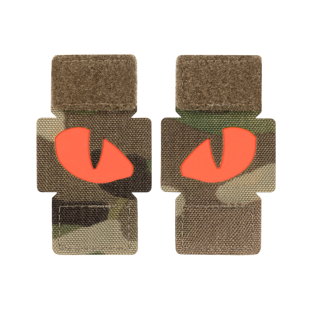 M-Tac patch Tiger Eyes Laser Cut (couple)