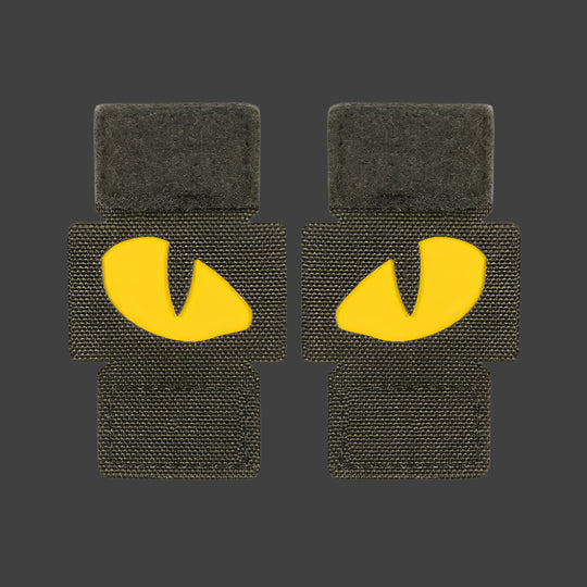 M-Tac patch Tiger Eyes Laser Cut (couple)
