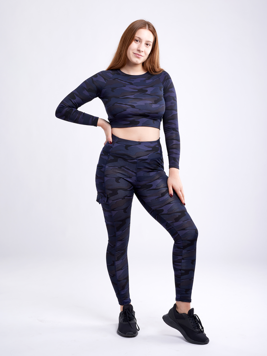 Jupiter Gear: Long-Sleeve Crop Top