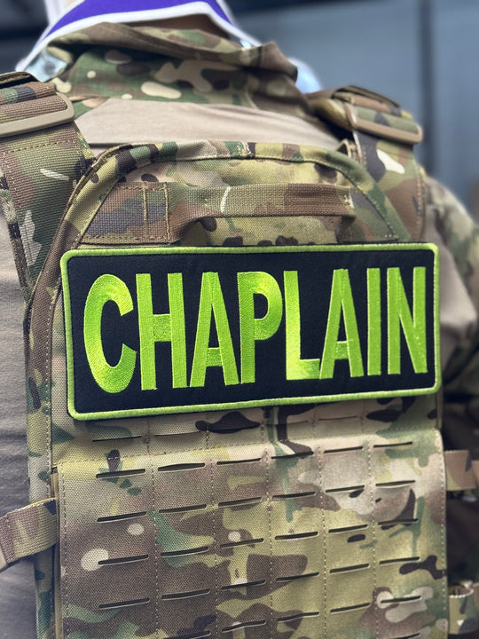 CHAPLAIN Patches - Hook and Loop