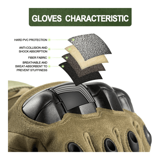 Jupiter Gear: Tactical Military Airsoft Gloves for Outdoor Sports, Paintball, and Motorcycling with Touchscreen Fingertip Capability