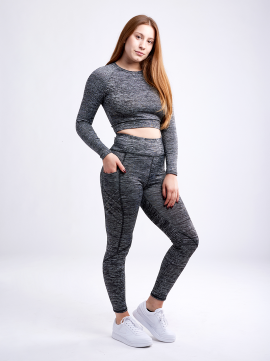 Jupiter Gear: Long-Sleeve Crop Top