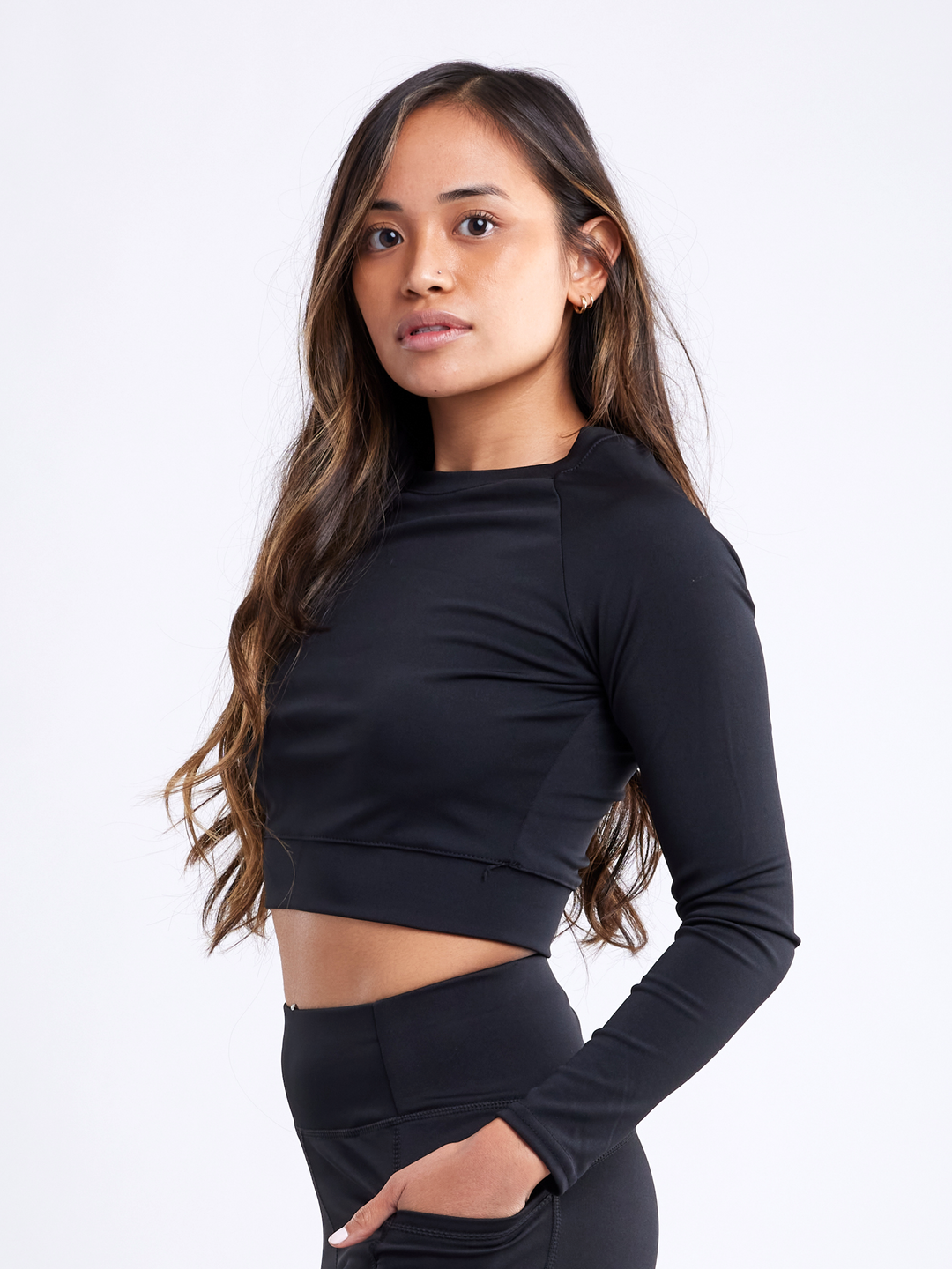 Jupiter Gear: Long-Sleeve Crop Top