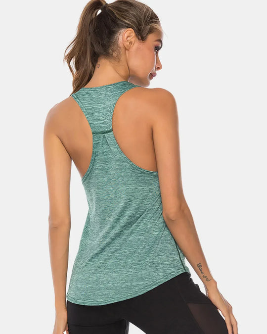 Jupiter Gear: Scoop-Neck Long Tank Top
