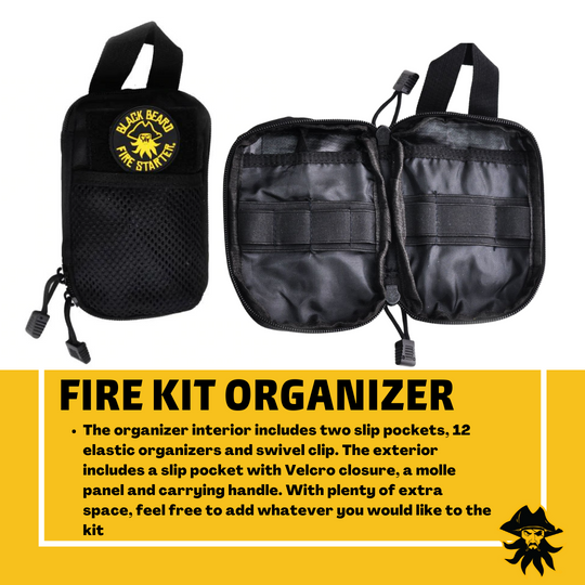 Black Beard: Fire Kit Organizer