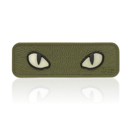 M-Tac Glows in the Dark Cat Eyes Morale Patch 3D PVC