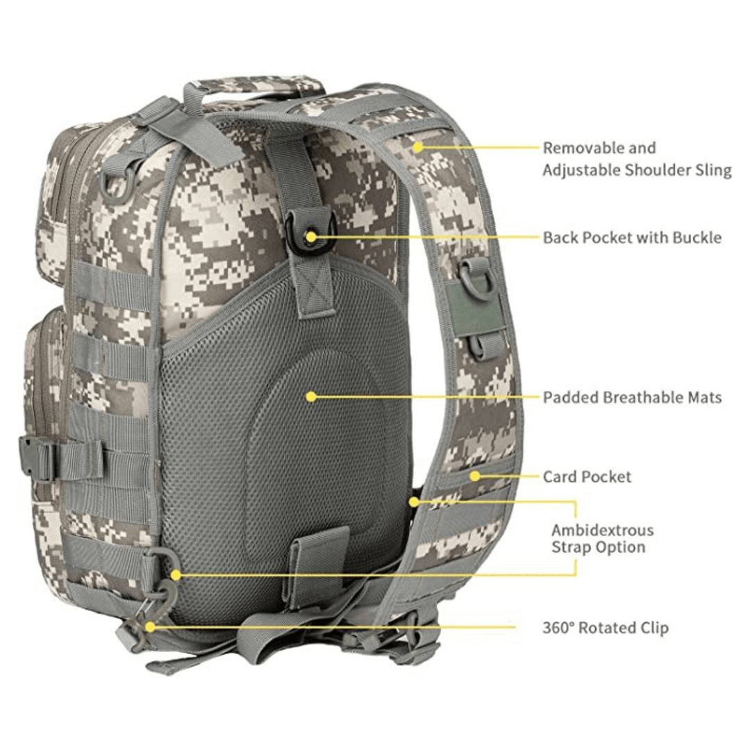 Jupiter Gear: Tactical Medium Sling Range Bag