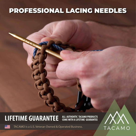 TITAN Survival: 7-Piece Professional Brass Paracord FIDS Set