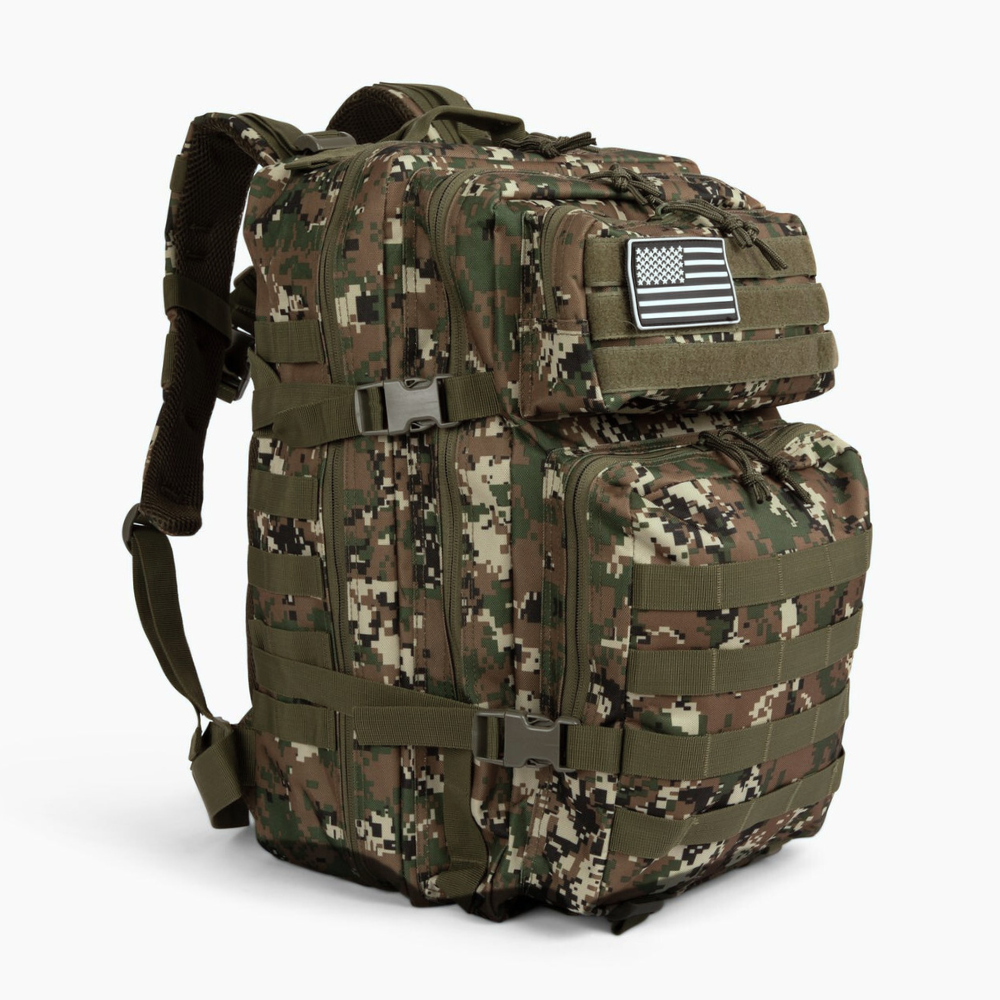 Jupiter Gear: Military 3P Tactical 45L Backpack Army 3 Day Assault Pack Molle Bag Rucksack Range Bag
