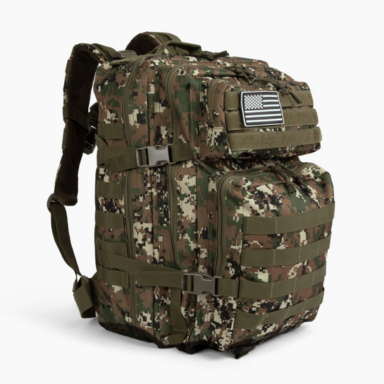 Jupiter Gear: Military 3P Tactical 45L Backpack Army 3 Day Assault Pack Molle Bag Rucksack Range Bag