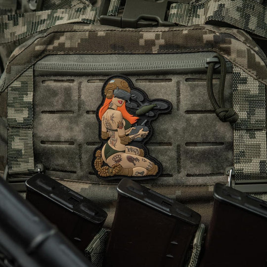 M-Tac Morale Patch Tactical Girl